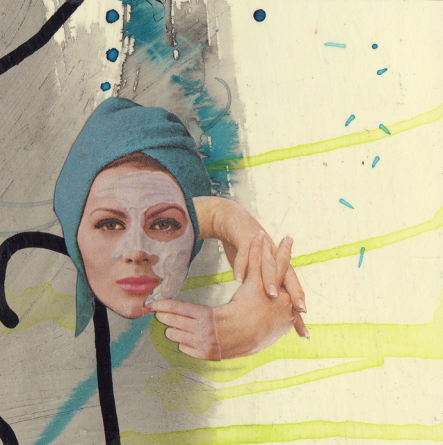 Transformer, Collage on Paper, 5