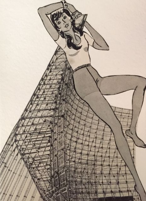 Very Nice Array, Collage on Paper